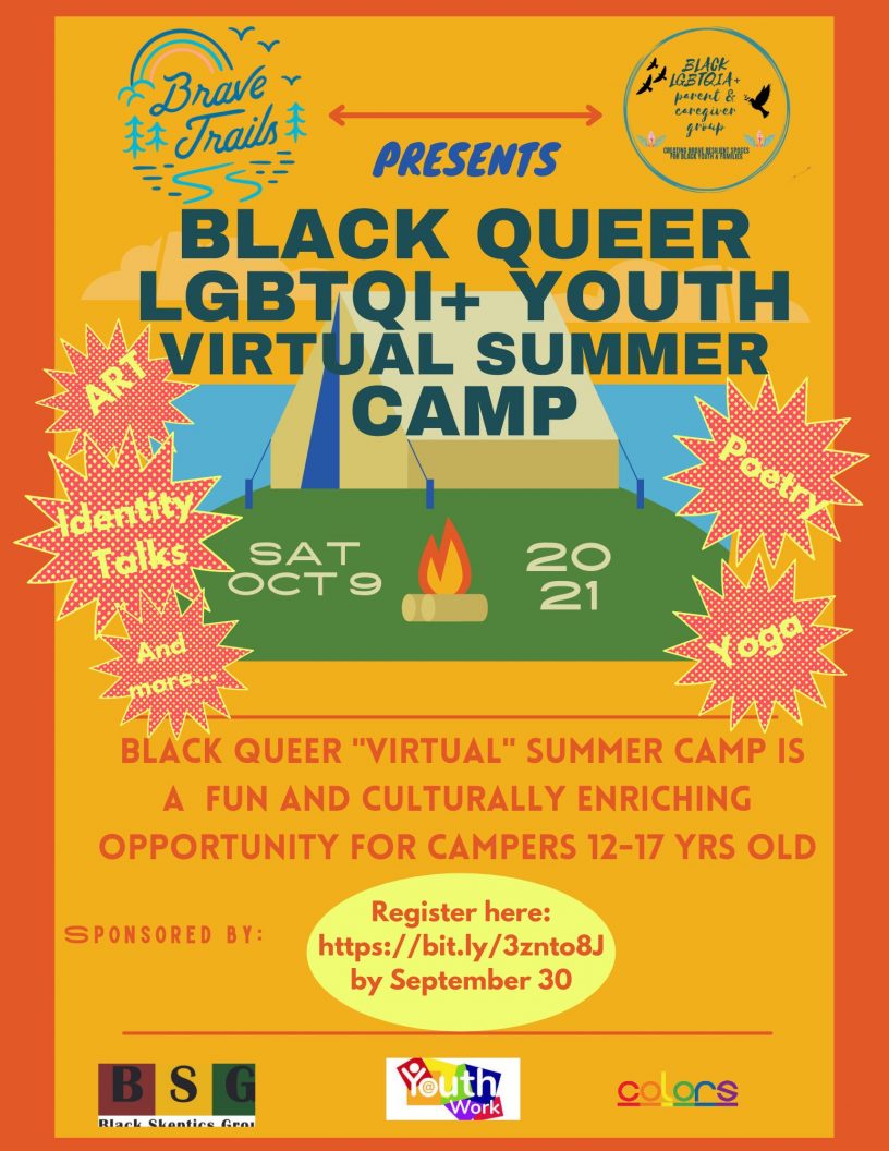 Black Queer Summer Camp Pilot – Recruitment Flyer