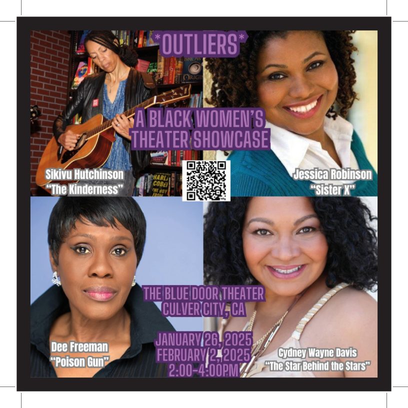 Black women’s theater showcase black border